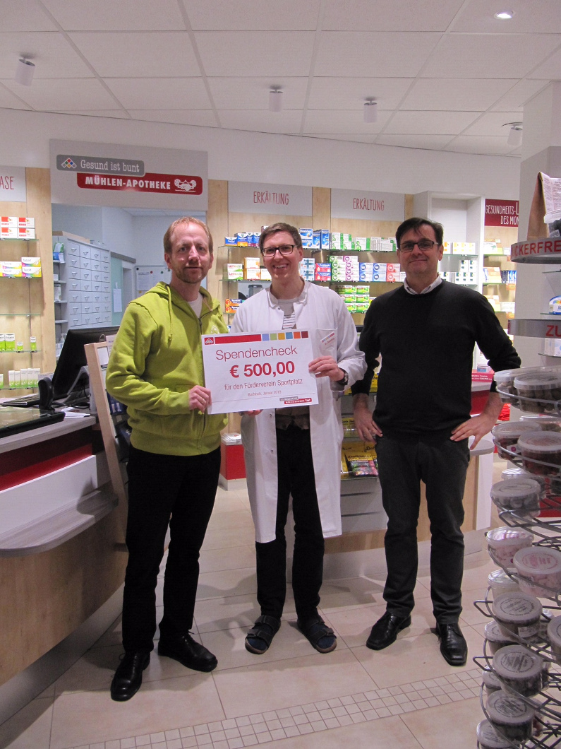 Spende Mühlenapotheke 2019