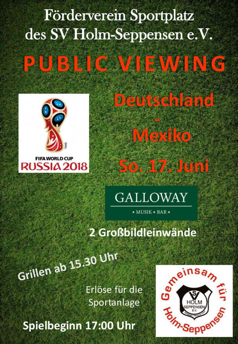 WM-2018 Deutschland - Mexiko